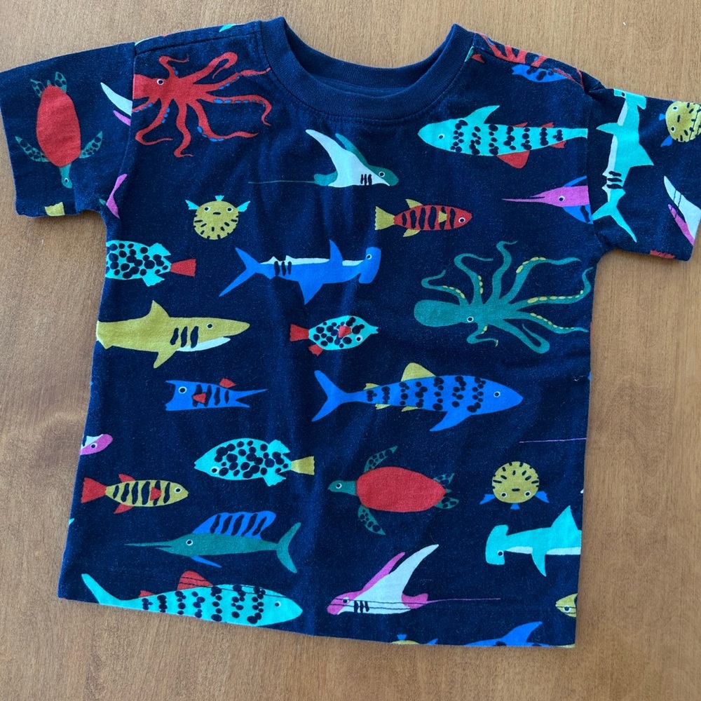 Hanna Andersson 2T fish shirt